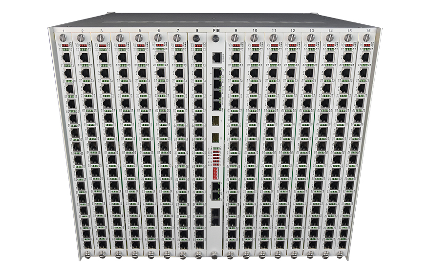 飛暢科技-960路電話光端機(jī)（8U 19英寸，SFP 1+1光備份）